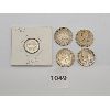 Image 1 : LOT OF 5 - SILVER CDN COINS