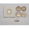 Image 2 : LOT OF 5 - SILVER CDN COINS