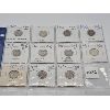 Image 1 : LOT OF 11 - CDN SILVER 5 CENTS