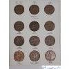 Image 4 : COMPLETE 36 COIN SET - GREAT BRITAIN LARGE PENNIES