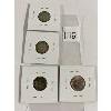 Image 2 : LOT OF 4 - CDN 1908 / 1909 / 1910 / 1912 DIMES