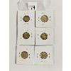 Image 2 : LOT OF 6 - CDN 1955 TO 1960 DIMES