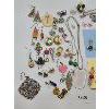 Image 2 : JOB LOT - MISC. EARRINGS, BRACELET & WATCH 