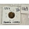 Image 1 : 1857 USA DIME