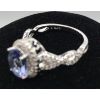 Image 8 : OVAL TANZANITE INFINITY DESIGNER RING 2.48 CT