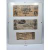Image 1 : LOT OF 3 - FRAMED BANKNOTES - BANK OF ASHLAND, NEWPORT LYCEUM AND MAYSVILLE LOAN CERTIFICATE