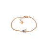 Image 1 : Genuine 0.60 ctw Opal & Tanzanite Bracelet 14KT Rose Gold - REF-44W3Y