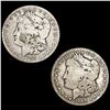 Image 1 : (2) Morgan Silver Dollars NICELY CIRCULATED