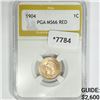 Image 1 : 1904 Indian Head Cent PGA-MS66 RED