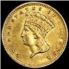 Image 1 : 1856 Rare Gold Dollar UNCIRCULATED