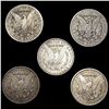 Image 2 : (5) Morgan Silver Dollars NICELY CIRCULATED