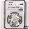 Image 1 : 1879-S Morgan Silver Dollar NGC-MS64