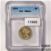 Image 1 : 1904 $5 Gold Half Eagle ICG-MS63+