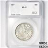 Image 1 : 1861 Seated Liberty Half Dollar SEGS-MS61