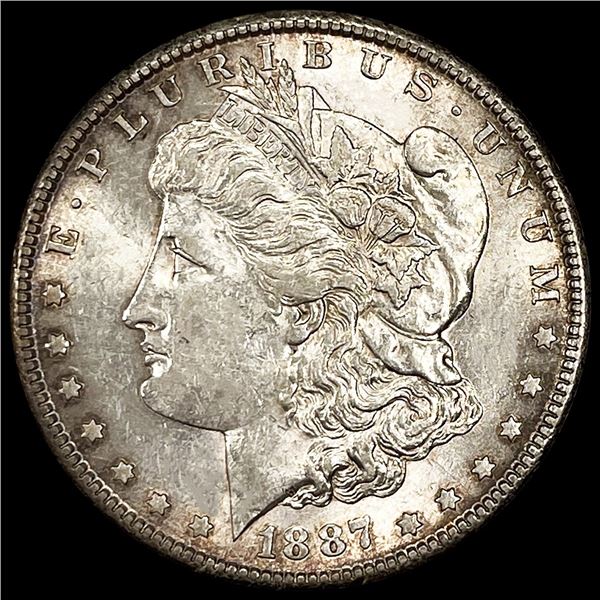 1887-S Morgan Silver Dollar UNCIRCULATED