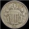 Image 1 : 1867 Rays Shield Nickel NICELY CIRCULATED