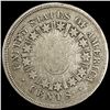 Image 2 : 1867 Rays Shield Nickel NICELY CIRCULATED