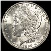 Image 1 : 1890 Morgan Silver Dollar NEARLY UNCIRCULATED