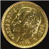 Image 1 : 1955 Mexico Gold 5 Peso CLOSELY UNCIRCULATED