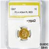 Image 1 : 1887 Indian Head Cent PGA-MS64 PL, RED