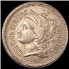 Image 1 : 1866 Nickel Three Cent LIGHTLY CIRCULATED