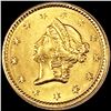 Image 1 : 1850 Rare Gold Dollar UNCIRCULATED