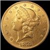 1878-S $20 Gold Double Eagle UNCIRCULATED