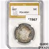 1807 Draped Bust Half Dollar PGA-MS61