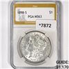 1898-S Morgan Silver Dollar PGA-MS63