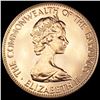 1973 Bahamas Gold $50 GEM PROOF