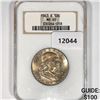 Image 1 : 1963-D Franklin Half Dollar NGC-MS65