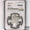 Image 1 : 1882-S Morgan Silver Dollar NGC-MS62