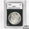 1880 Morgan Silver Dollar GG-MS67