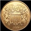Image 1 : 1865 RD Two Cent Piece UNCIRCULATED