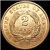 Image 2 : 1865 RD Two Cent Piece UNCIRCULATED