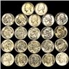 Image 1 : 1942-5 (25) Jefferson Nickels UNCIRCULATED
