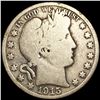 Image 1 : 1915 Barber Half Dollar NICELY CIRCULATED