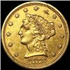 1873 $2.50 Gold Quarter Eagle UNCIRCULATED