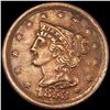 1853 Braided Hair Half Cent UNCIRCULATED