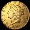 1898-S $20 Gold Double Eagle NEARLY UNCIRCULATED