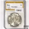 Image 1 : 1926 Silver Peace Dollar PGA-MS63
