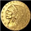Image 1 : 1910 $2.50 Gold Quarter Eagle CLOSELY