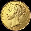 Image 1 : 1863 Britain Gold Sovereign CHOICE BU