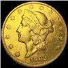 Image 1 : 1902-S $20 Gold Double Eagle CLOSELY UNCIRCULATED