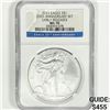 Image 1 : 2011 Silver Eagle NGC-MS70