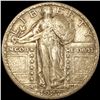 Image 1 : 1927 Standing Liberty Quarter LIGHTLY CIRCULATED