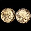 Image 1 : (2) Buffalo Nickels UNCIRCULATED