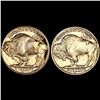 Image 2 : (2) Buffalo Nickels UNCIRCULATED