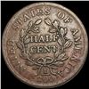 Image 2 : 1804 Draped Bust Half Cent NICELY CIRCULATED
