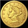 1868-S $2.50 Gold Quarter Eagle LIGHTLY